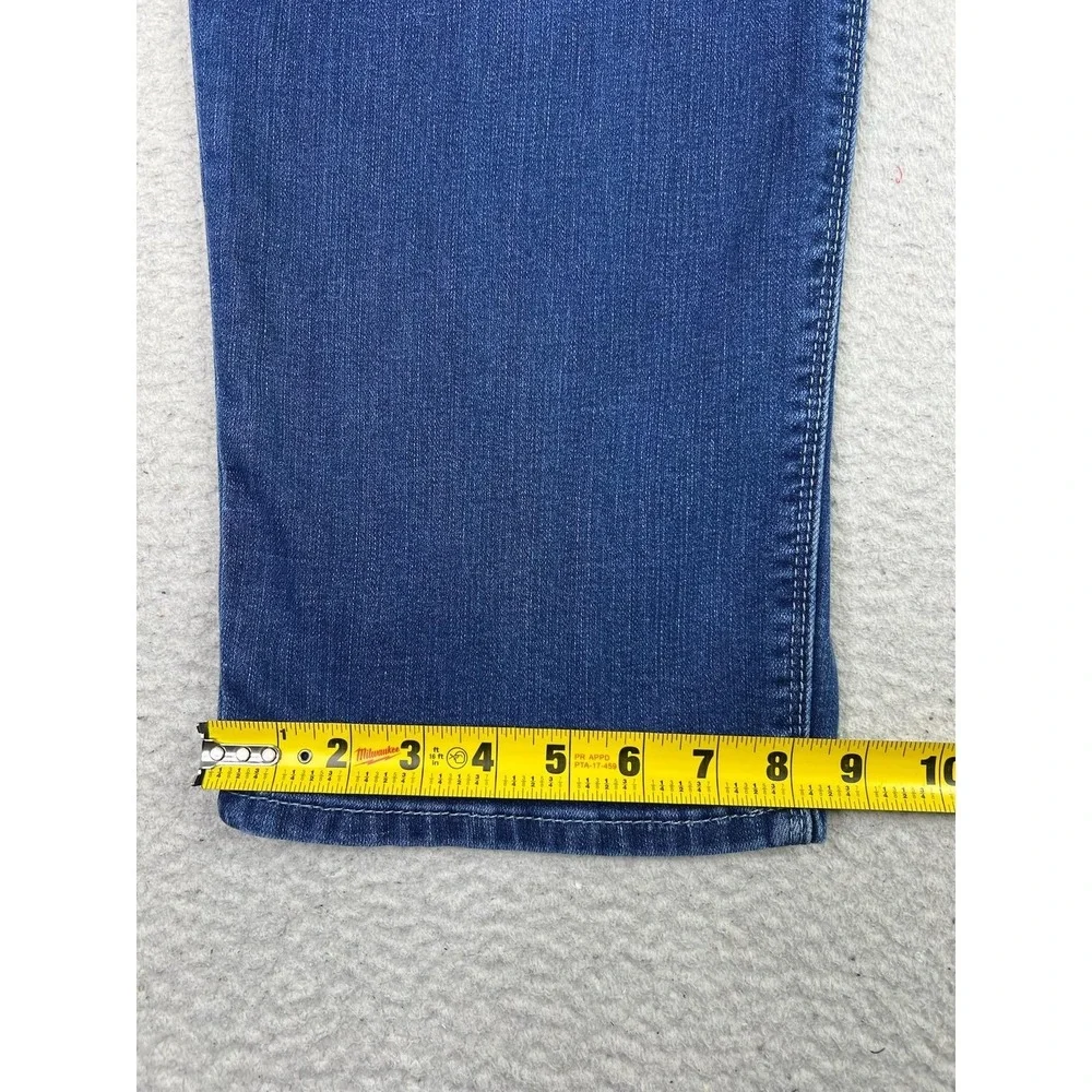 Laurie Felt Jeans Womens 26W Blue Daisy Denim Boyfriend Medium Wash A471814‎